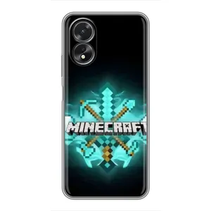 Чохол майнкрафт для Oppo A38 (MineCraft 2)