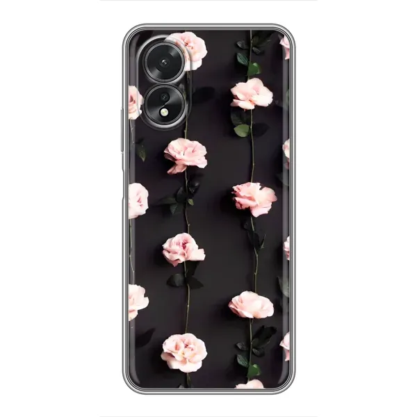 Чехол с рисунком «Розы» для OPPO A38 Чехол с рисунком «Розы» для OPPO A38