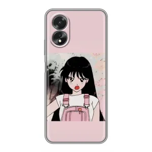 Чехол с персонажами АНИМЕ на Oppo A38 (Сейлор Марс)