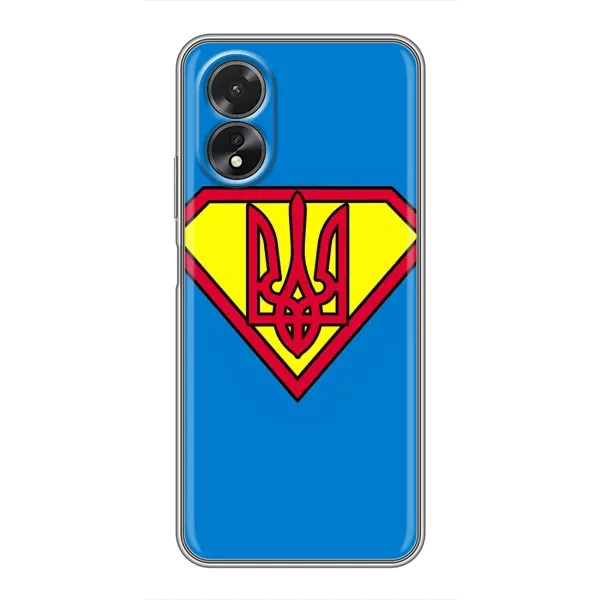 Чехол с рисунком «Super - Герб» для OPPO A38 Чехол с рисунком «Super - Герб» для OPPO A38
