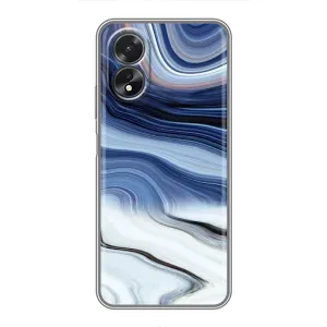 Чехлы с тематикой "Мрамор" на Оппо А38 (Светлый мрамор)