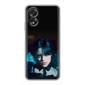 Чохол з картинкою Венсдей на Oppo A38 (Танець Венсдей)