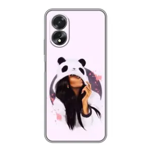 Чехол Стильные девушки на Oppo A38 (В пижаме)