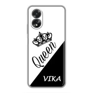 Чехлы для Oppo A38 - Женские имена (VIKA)