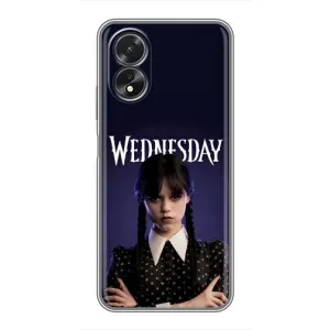 Чохол з картинкою Венсдей на Oppo A38 (Wednesdey)