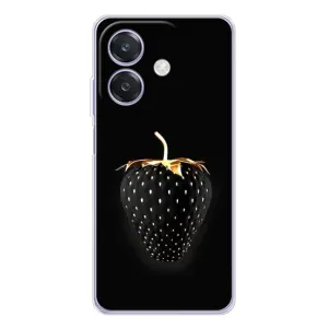 Чохол з зображенням смачної їжі для OPPO A3x (Чорна полуниця)
