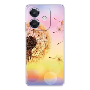 Силіконовий Чохол з кульбабками на OPPO A3x (Квітка-кульбаба)