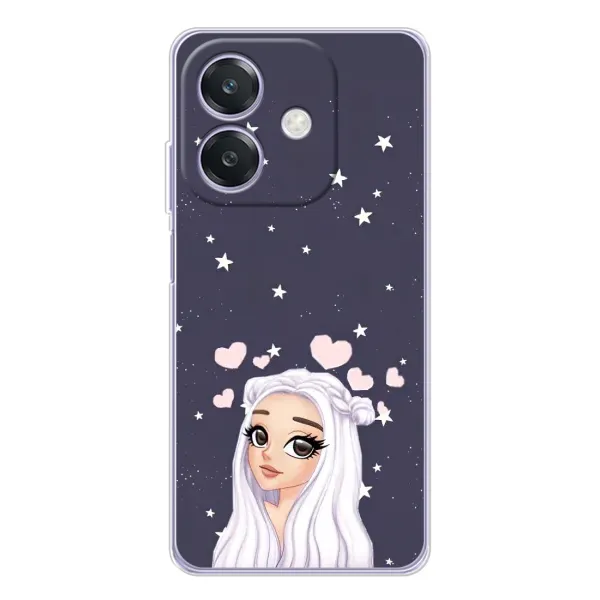 Чехол с рисунком «Девушка и сердечки» для OPPO A3x Чехол с рисунком «Девушка и сердечки» для OPPO A3x