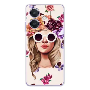 Чохол з картинкою Модні Дівчата OPPO A3x (Дівчина в окулярах)