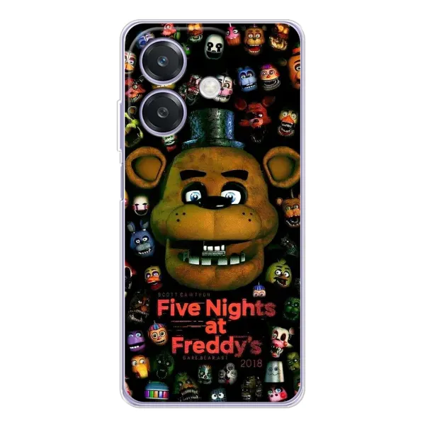 Чехол с рисунком «Freddy» для OPPO A3x