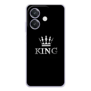 Чохол (Корона на чорному фоні) для Оппо А3х (KING)