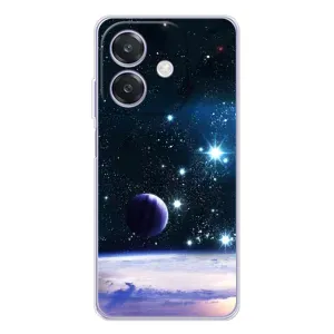 Чехол (ТПУ) с планетами на OPPO A3x (Космический вид)