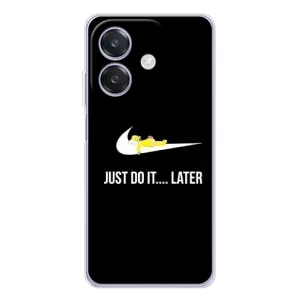 Силиконовый Чехол на OPPO A3x с картинкой Nike (Later)