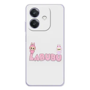 Чехол с рисунком «Логотип Лабубу» для OPPO A3x