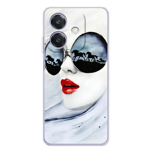 Чехол с рисунком «Любительница коней» для OPPO A3x Чехол с рисунком «Любительница коней» для OPPO A3x