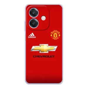 Силиконовые Чехлы принт Футбол на OPPO A3x (Man United)