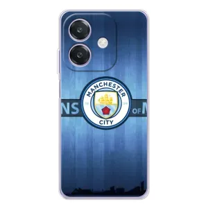 Силиконовые Чехлы принт Футбол на OPPO A3x (ManCity)