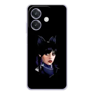 Чехлы с принтом Уэнсдей на OPPO A3x (Милая Уэнсдей)