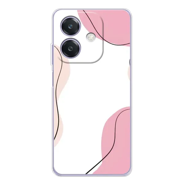 Чехол с рисунком «Розовый фон» для OPPO A3x Чехол с рисунком «Розовый фон» для OPPO A3x