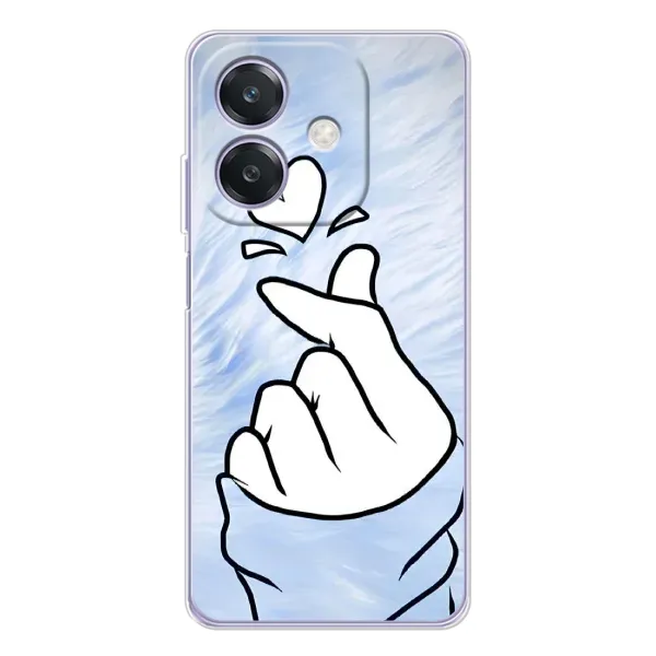 Чехол с рисунком «Сердечка знак» для OPPO A3x Чехол с рисунком «Сердечка знак» для OPPO A3x