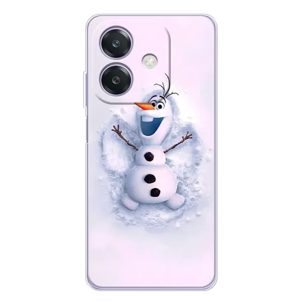 Чехол с рисунком «Снеговик Олов» для OPPO A3x