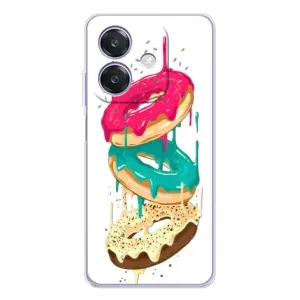 Чохол з зображенням смачної їжі для OPPO A3x (Соковиті пончики)