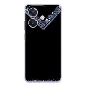 Силиконовый Чехол на OPPO A3x (Воротник вышиванки)