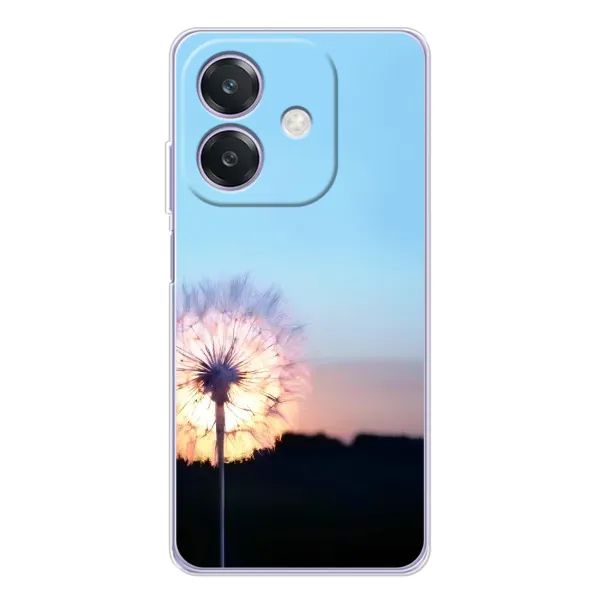 Чехол с рисунком «Закат с одуванчиком» для OPPO A3x Чехол с рисунком «Закат с одуванчиком» для OPPO A3x