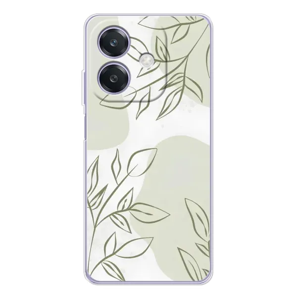 Чехол с рисунком «Зелёный дизайн» для OPPO A3x Чехол с рисунком «Зелёный дизайн» для OPPO A3x