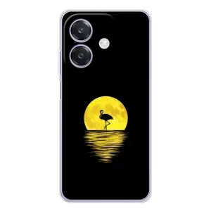 Літній Чохол на OPPO A3x (Жовтий Захід сонця)
