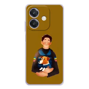 Чехол с принтом для OPPO A3x (ЗСУ Патрон)