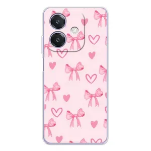 Чехол с рисунком «Бантики и сердечки» для OPPO A40m