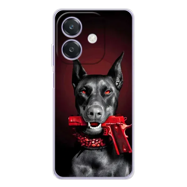 Чехол с рисунком «Доберман злой» для OPPO A40m Чехол с рисунком «Доберман злой» для OPPO A40m