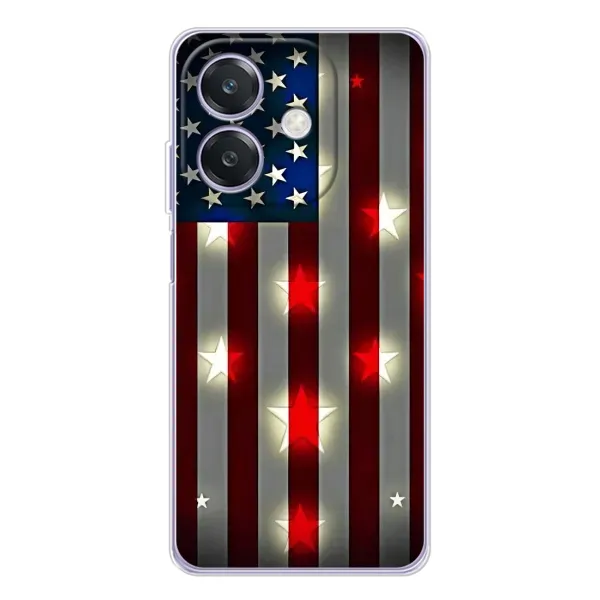 Чехол с рисунком «Флаг США 2» для OPPO A40m