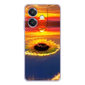 Чехлы с картинкой Подсолнухов для А40м (Небо подсолнух)