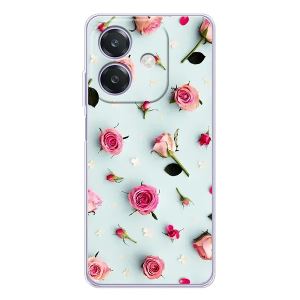 Чехол с рисунком «Разные цветы» для OPPO A40m Чехол с рисунком «Разные цветы» для OPPO A40m