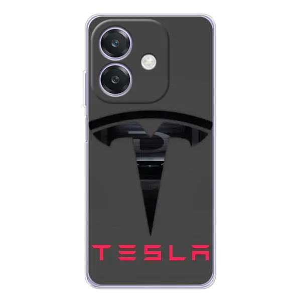 Чехол с рисунком «Logo TESLA» для OPPO A40m Чехол с рисунком «Logo TESLA» для OPPO A40m