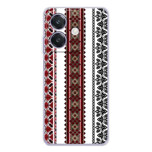 Чехол с рисунком «Вышиваночки» для OPPO A40m Чехол с рисунком «Вышиваночки» для OPPO A40m