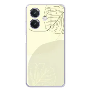 Чехол цветочный дизайн для OPPO A40m (Зелёный фон)