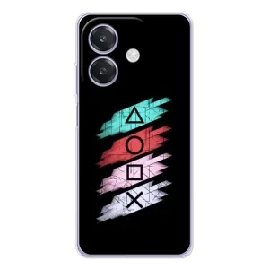 Чехол с рисунком «Значки Sony» для OPPO A40m