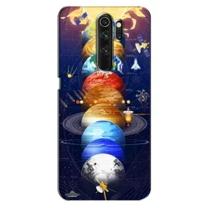 Чехол (ТПУ) с планетами на Oppo A5 (2020) (Арт планети)