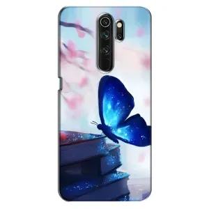 Силіконовий бампер з картинкою звірів для Oppo A5 (2020) (Метелик синій)