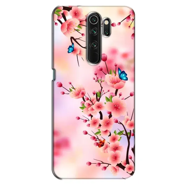 Чехол с рисунком «Бабочки на сакуре» для OPPO A5 (2020) Чехол с рисунком «Бабочки на сакуре» для OPPO A5 (2020)