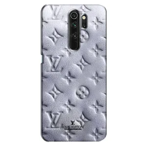Текстурный Чехол Louis Vuitton для Оппо а5 2020 (Белый ЛВ)