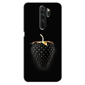 Чехол с изображением вкусной еды для Oppo A5 (2020) (Чёрная клубника)