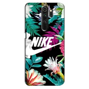 Силиконовый Чехол на Oppo A5 (2020) с картинкой Nike (Цветочный Nike)