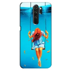 Чехол Стильные девушки на Oppo A5 (2020) (Девушка на качели)