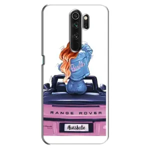 Силиконовый Чехол на Oppo A5 (2020) с картинкой Стильных Девушек (Девушка на машине)