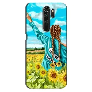 Чехол Стильные девушки на Oppo A5 (2020) (Девушка на поле)
