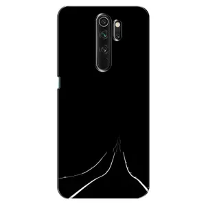 Чехол с картинками на черном фоне для Oppo A5 (2020) (Дорога)